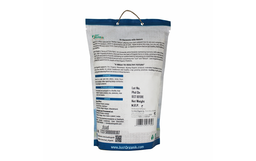 Just Organik Buckwheat Flour    Pack  500 grams